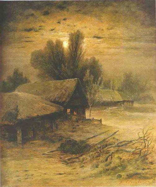 Alexei Savrasov Winter Night